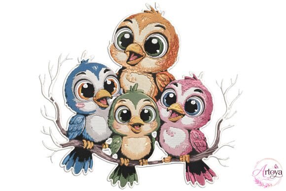 Cute Bird Embroidery Bundle Review