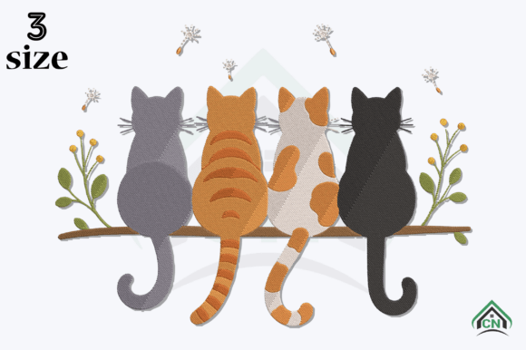 Cute Cats Embroidery Design Review