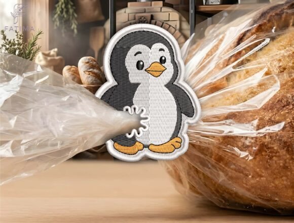 Cute Penguin Bag Tie Embroidery Design Review