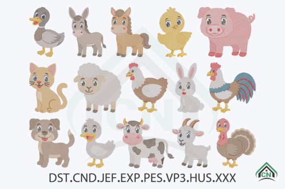 Farm Animals Embroidery Design Review