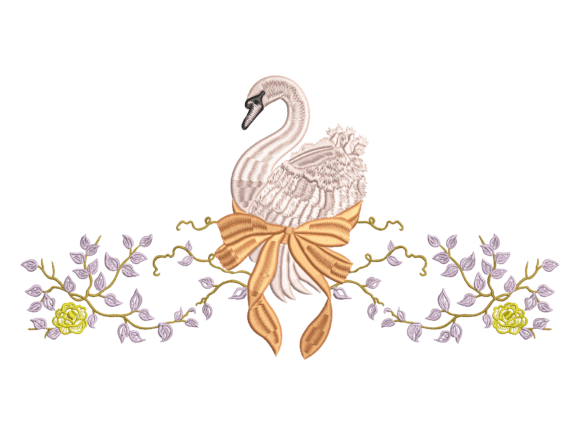 Floral Bow Swan Embroidery: A Designer's Honest Review
