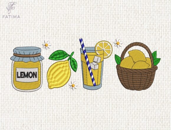 Lemon Summer Embroidery Design Review