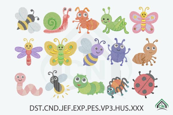Mini Insects Embroidery File Review for Craft Fairs