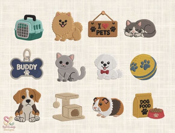 Pet Lover Embroidery Design Bundle Review
