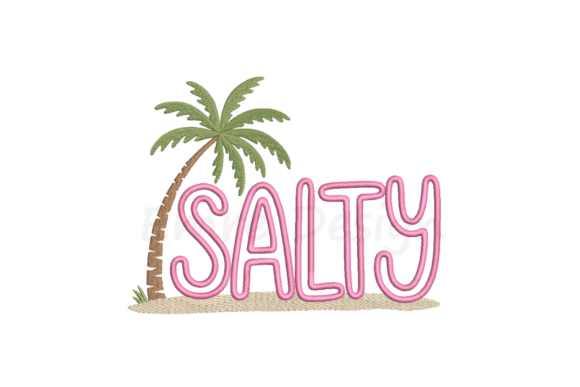 Salty Embroidery, Palm Tree Embroidery Review