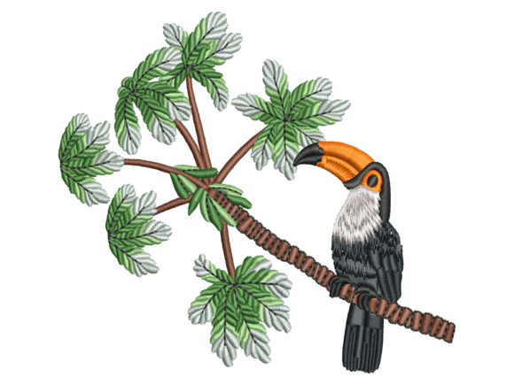Toucan on Palm Tree Embroidery: A Designer's Honest Review
