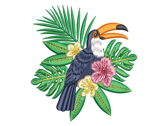 Toucan Tropical Bird Embroidery: A Designer's Review