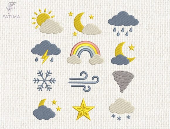 Weather Sky Embroidery Design Bundle Review
